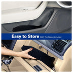 2026 Windshield Sun Shade Umbrella, Foldable Car Umbrella Sunshade with UV Block Car Front Window (Heat Insulation Protection) for Auto Windshield Covers Blackout Trucks Cars (Large)