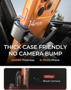 AINOPE Car Vent Phone Mount Holder for iPhone 17 Pro Max Car Mount [Drop-in Grip] Phone Holders for Your Car Air Vent Interior Accessories Gifts for Men for iPhone 17 Pro Max 16 15 14 Galaxy S26